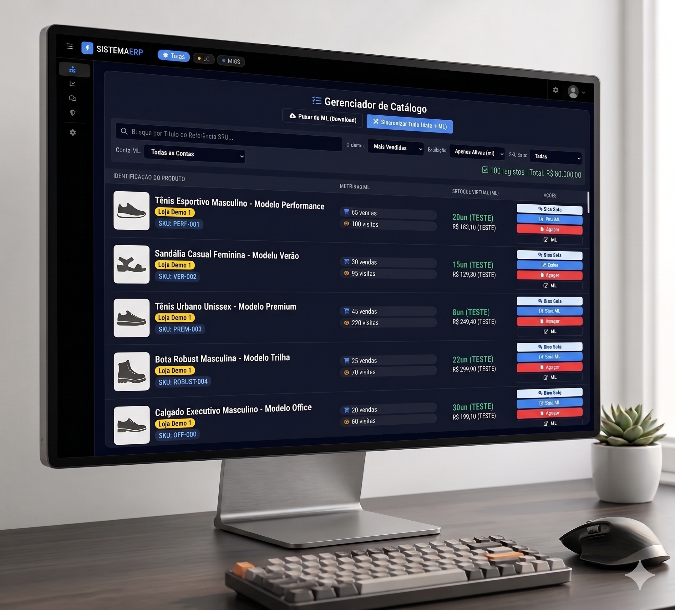 ShoeSync Control ERP